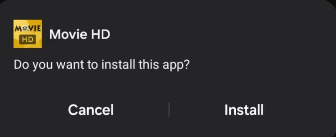Install Movie HD APK