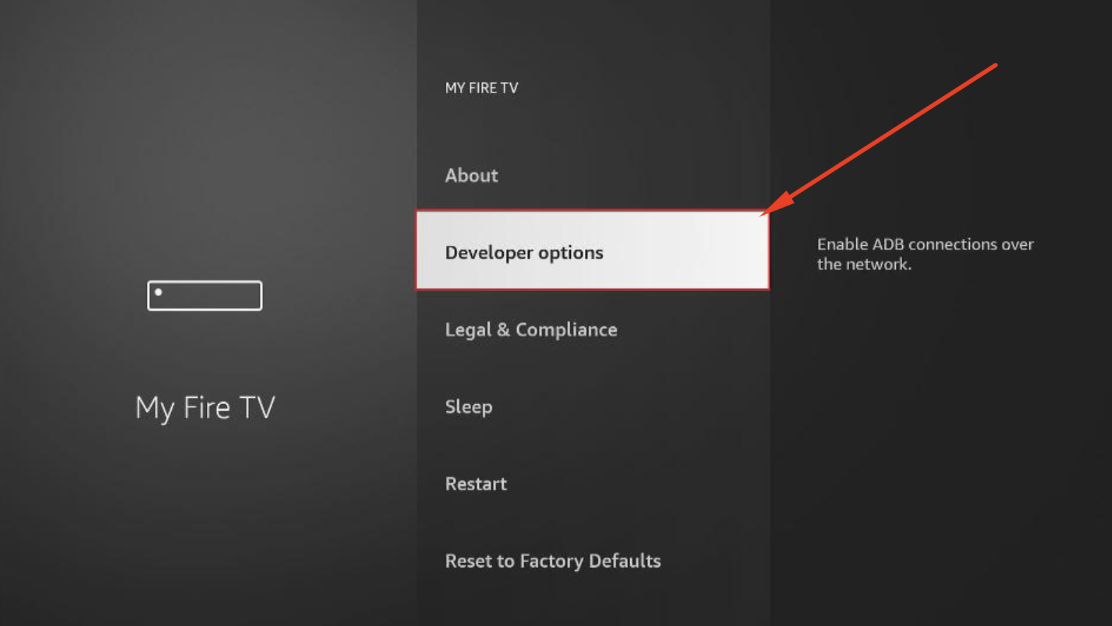 Enable Developer Options Settings - Movie HD APK